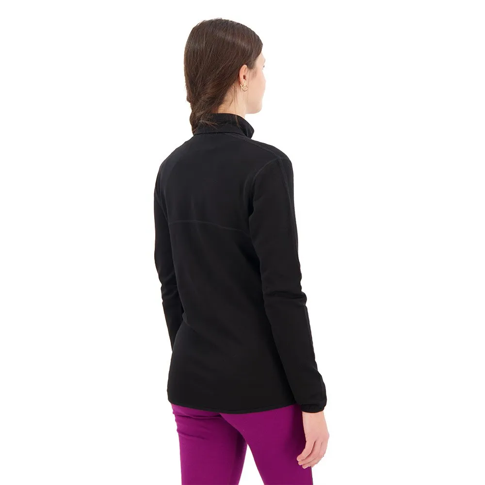 Icebreaker 560 Realfleece Elemental Ii Merino Reißverschlusspullover, Black Icebreaker 560 Realfleece Elemental Ii Merino Reißverschlusspullover, Black