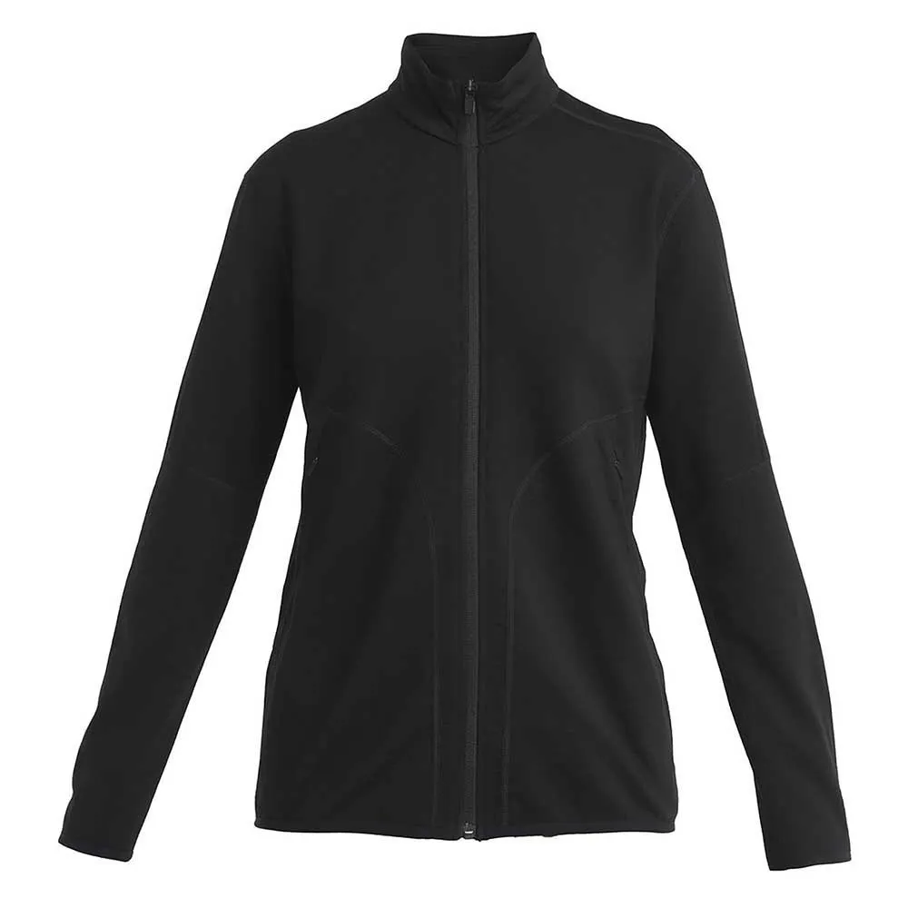 Icebreaker 560 Realfleece Elemental Ii Merino Reißverschlusspullover, Black Icebreaker 560 Realfleece Elemental Ii Merino Reißverschlusspullover, Black