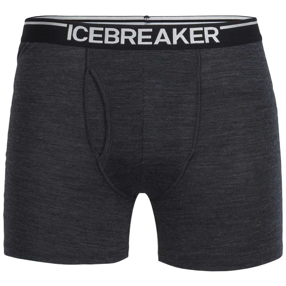 Icebreaker Anatomica With Fly Merino Boxershorts Icebreaker Anatomica With Fly Merino Boxershorts