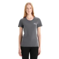Icebreaker Central Classic Caravan Life Kurzarm-t-shirt