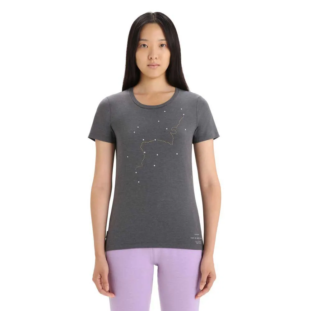 Icebreaker Central Classic Tour Du Mont Blanc Kurzarm-t-shirt, Monsoon
