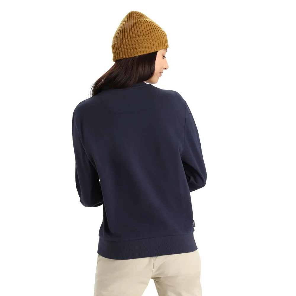 Icebreaker Central Ii Sweatshirt, Midnight navy