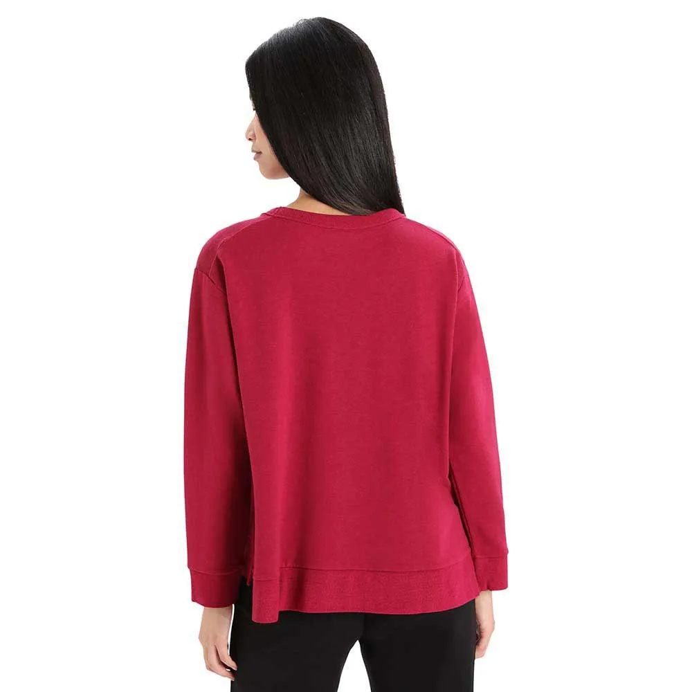 Icebreaker Dalston Sweatshirt, Cherry Icebreaker Dalston Sweatshirt, Cherry