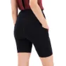 Icebreaker Fastray Merino Kurze Leggings Mit Hoher Taille, Black