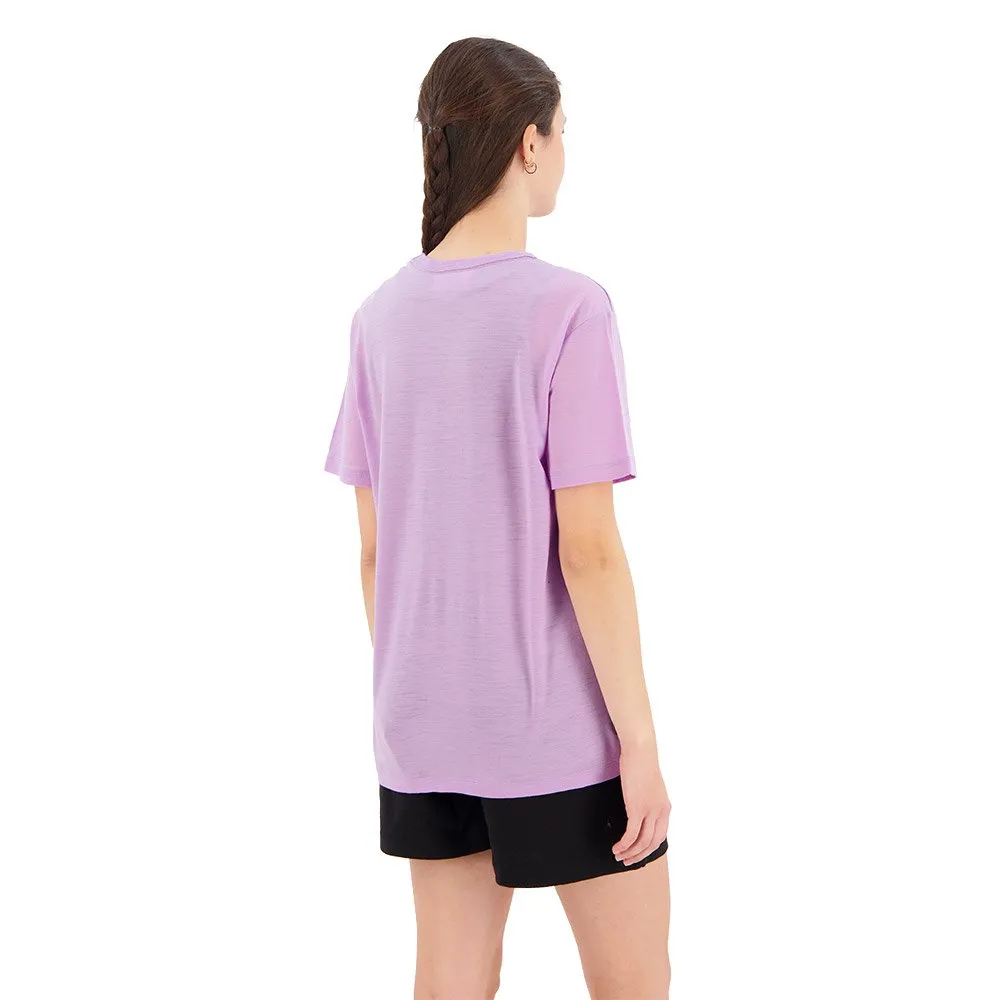 Icebreaker Granary Kurzarm-t-shirt, Purple gaze