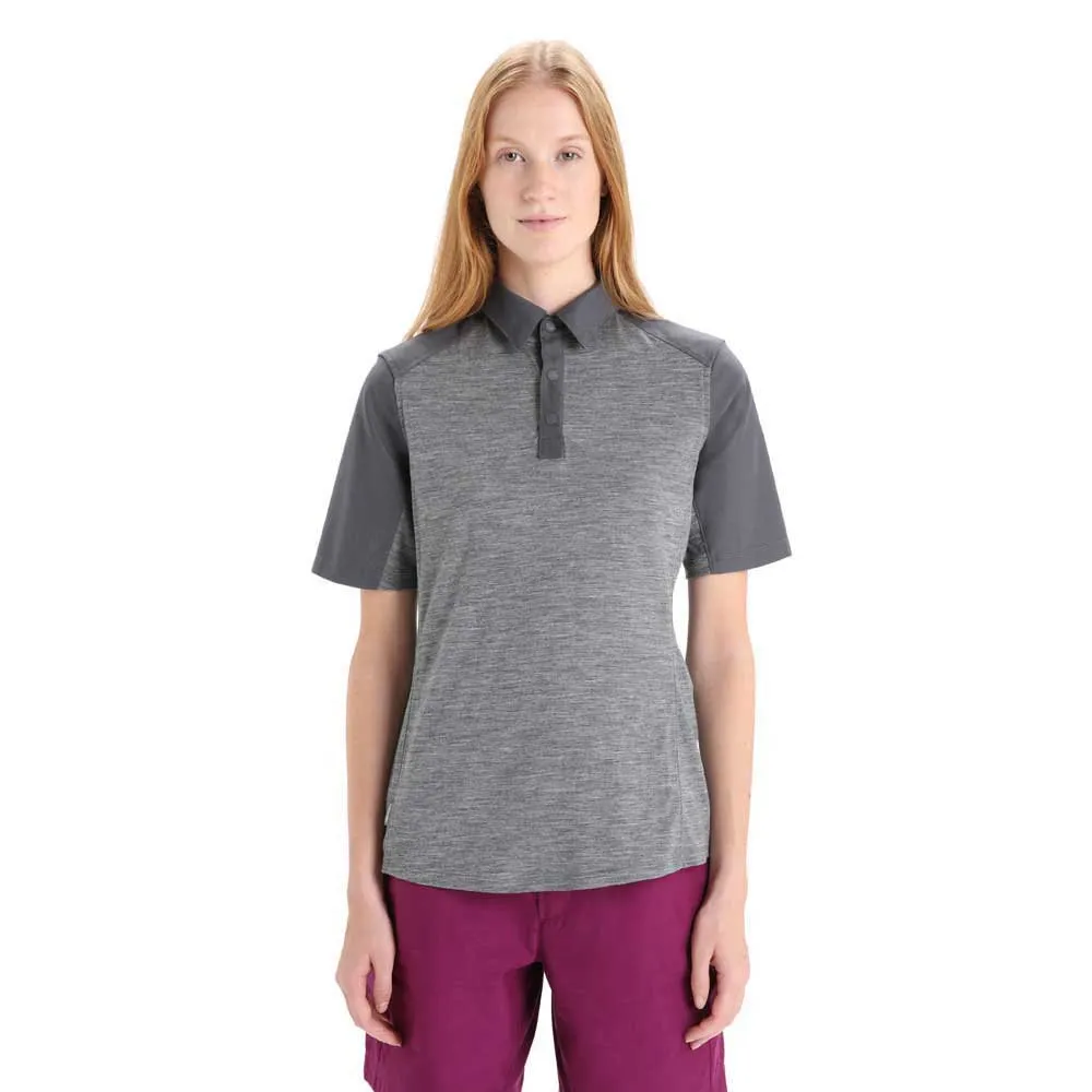 Icebreaker Hike Kurzarm-poloshirt Icebreaker Hike Kurzarm-poloshirt