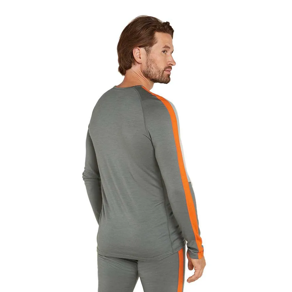 Icebreaker Meino 200 Sonebula Langarm-baselayer, Galaxy / moss / blaze / cb