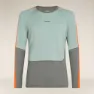 Icebreaker Meino 200 Sonebula Langarm-baselayer, Galaxy / moss / blaze / cb