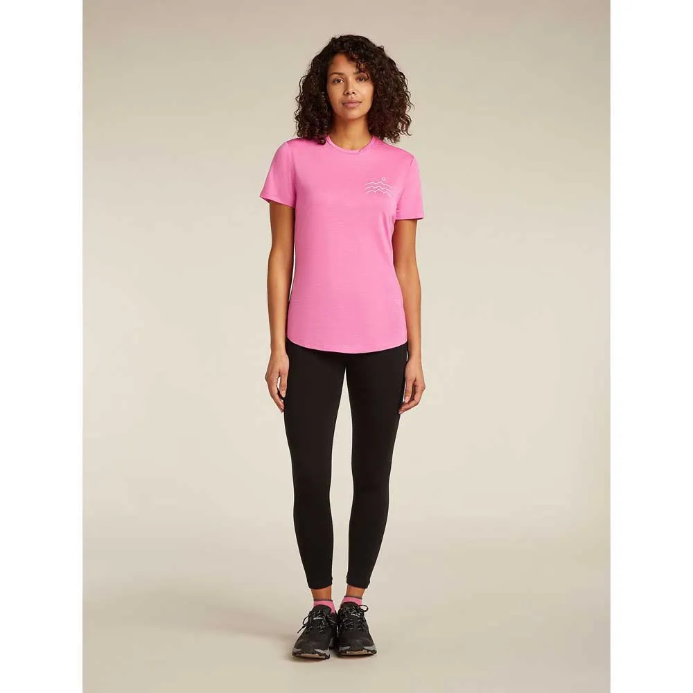 Icebreaker Merino 125 Cool Lite Sphere Across Kurzarm-t-shirt Icebreaker Merino 125 Cool Lite Sphere Across Kurzarm-t-shirt