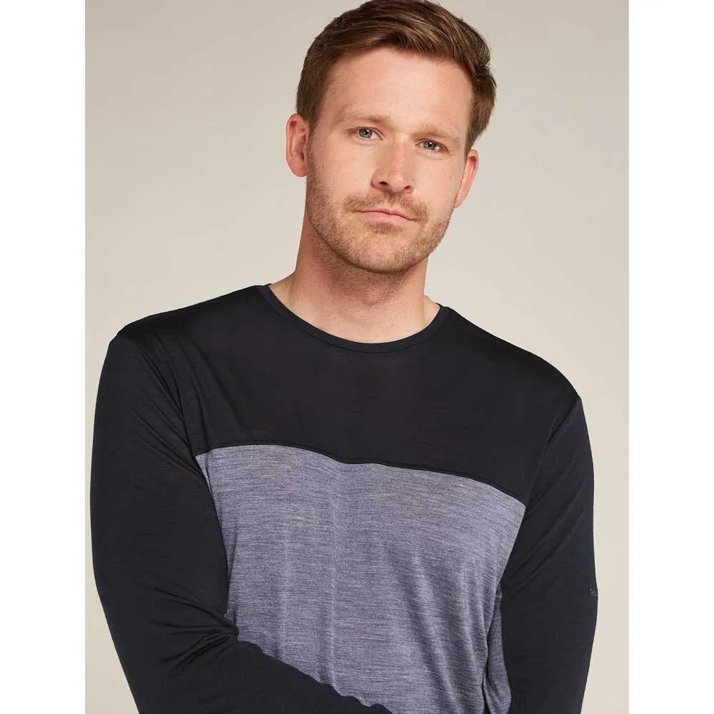 Icebreaker Merino 125 Cool-lite Sphere Colour Block Langarm-t-shirt Icebreaker Merino 125 Cool-lite Sphere Colour Block Langarm-t-shirt