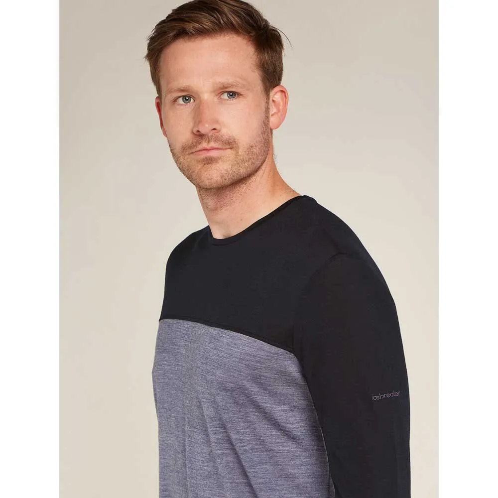 Icebreaker Merino 125 Cool-lite Sphere Colour Block Langarm-t-shirt Icebreaker Merino 125 Cool-lite Sphere Colour Block Langarm-t-shirt