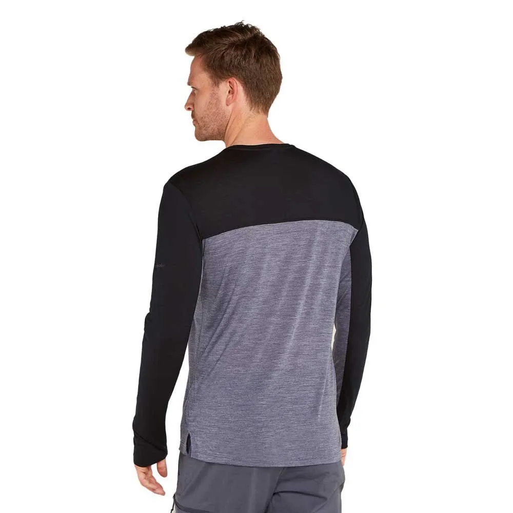 Icebreaker Merino 125 Cool-lite Sphere Colour Block Langarm-t-shirt Icebreaker Merino 125 Cool-lite Sphere Colour Block Langarm-t-shirt