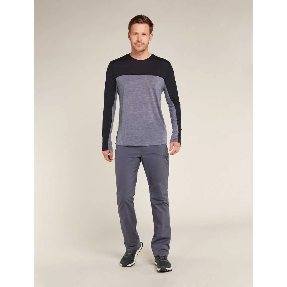 Icebreaker Merino 125 Cool-lite Sphere Colour Block Langarm-t-shirt Icebreaker Merino 125 Cool-lite Sphere Colour Block Langarm-t-shirt