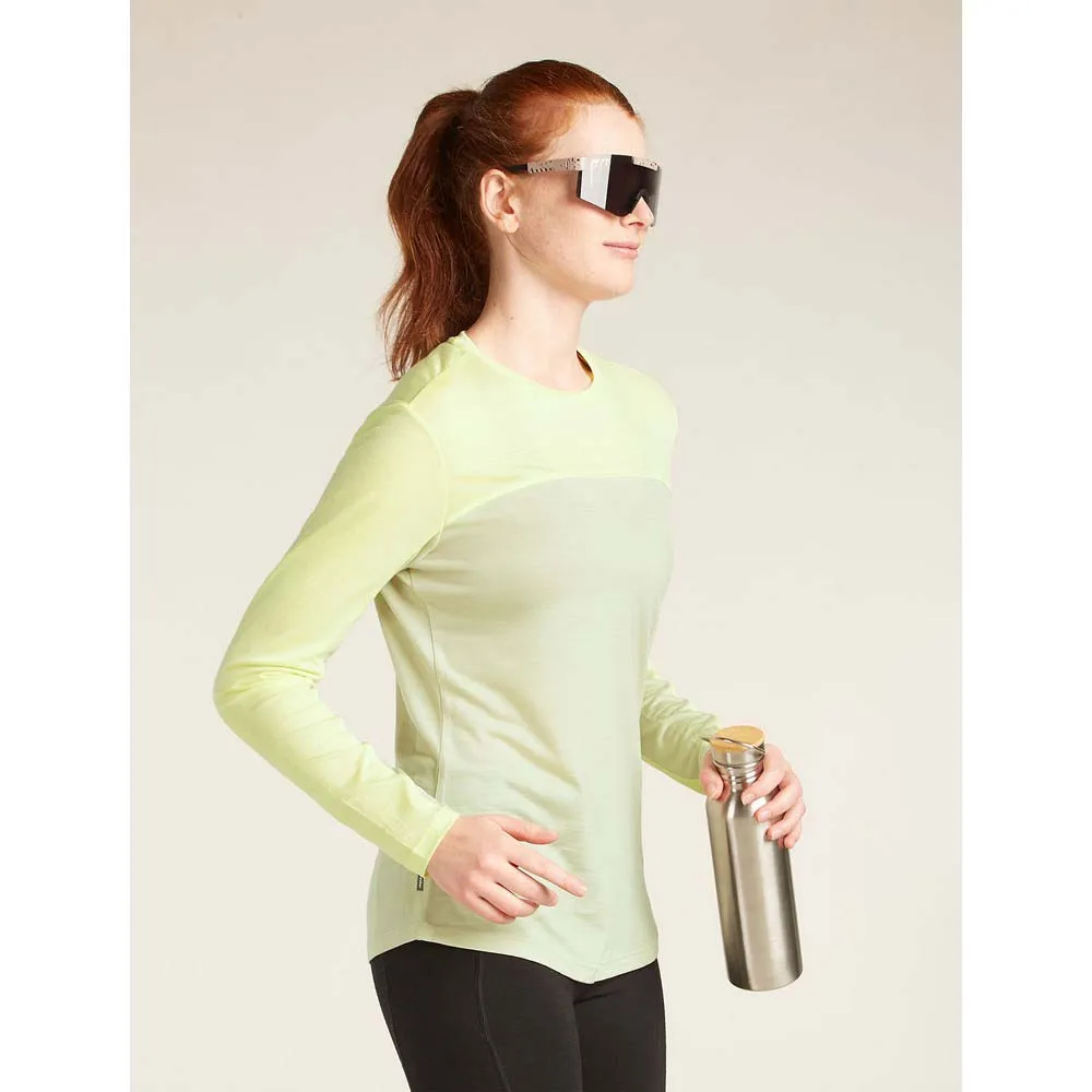Icebreaker Merino 125 Cool Lite Sphere Colourblock Langarm-t-shirt