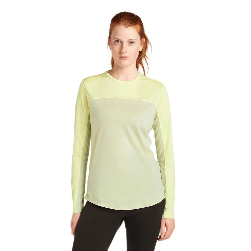Icebreaker Merino 125 Cool Lite Sphere Colourblock Langarm-t-shirt