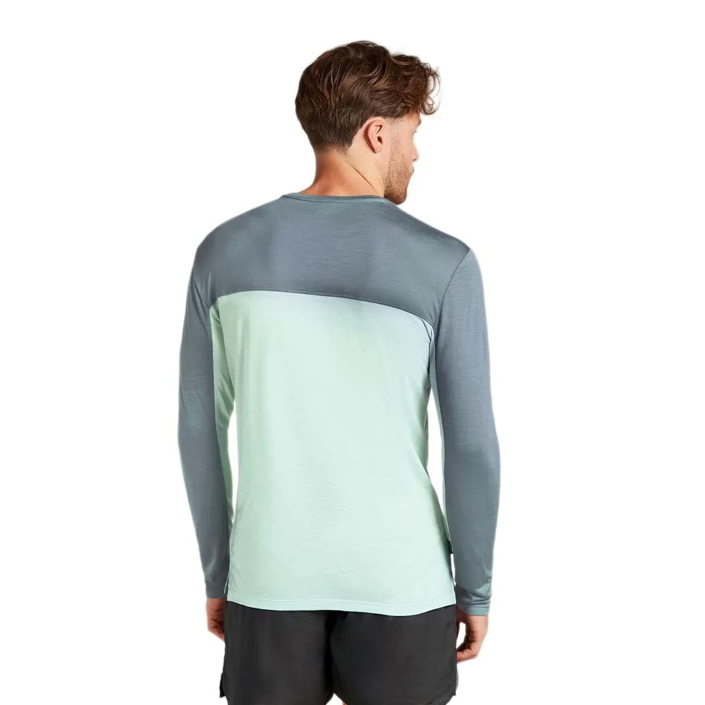 Icebreaker Merino 125 Cool Lite Sphere Colourblock Langarm-t-shirt