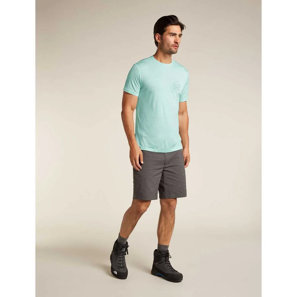 Icebreaker Merino 125 Cool Lite Sphere Explore Kurzarm-t-shirt Icebreaker Merino 125 Cool Lite Sphere Explore Kurzarm-t-shirt