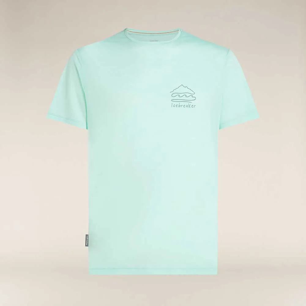 Icebreaker Merino 125 Cool Lite Sphere Explore Kurzarm-t-shirt Icebreaker Merino 125 Cool Lite Sphere Explore Kurzarm-t-shirt