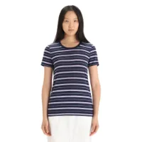 Icebreaker Merino 125 Cool Lite Wave Stripe Kurzarm-t-shirt Icebreaker Merino 125 Cool Lite Wave Stripe Kurzarm-t-shirt