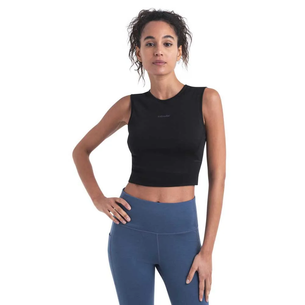 Icebreaker Merino 125 Zoneknit™ Energy Wind Cropped Ärmelloses Baselayer Icebreaker Merino 125 Zoneknit™ Energy Wind Cropped Ärmelloses Baselayer