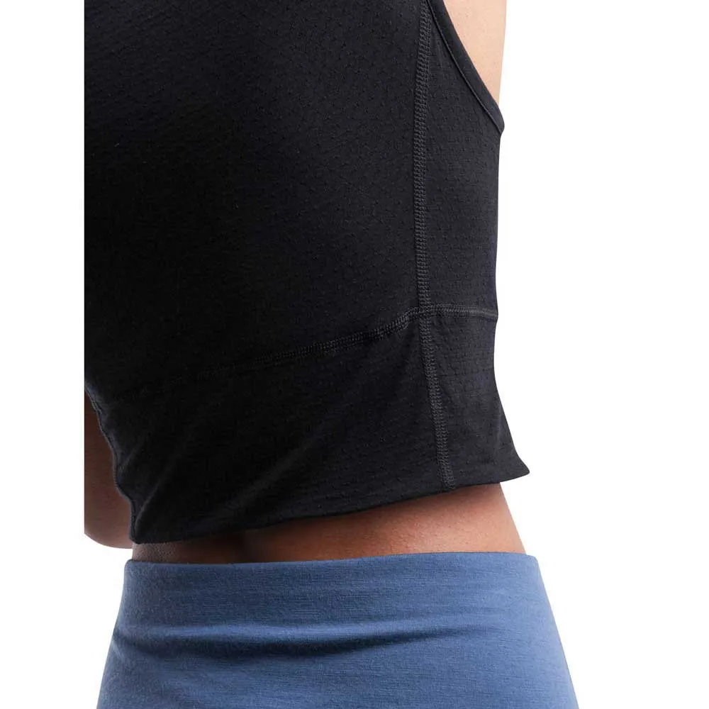 Icebreaker Merino 125 Zoneknit™ Energy Wind Cropped Ärmelloses Baselayer Icebreaker Merino 125 Zoneknit™ Energy Wind Cropped Ärmelloses Baselayer