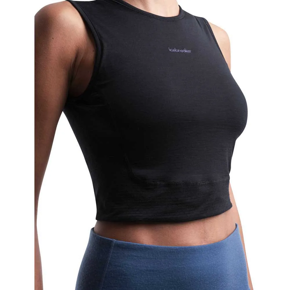Icebreaker Merino 125 Zoneknit™ Energy Wind Cropped Ärmelloses Baselayer Icebreaker Merino 125 Zoneknit™ Energy Wind Cropped Ärmelloses Baselayer