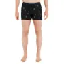 Icebreaker Merino 150 Anatomica Ski Day Boxershorts, Black / aop