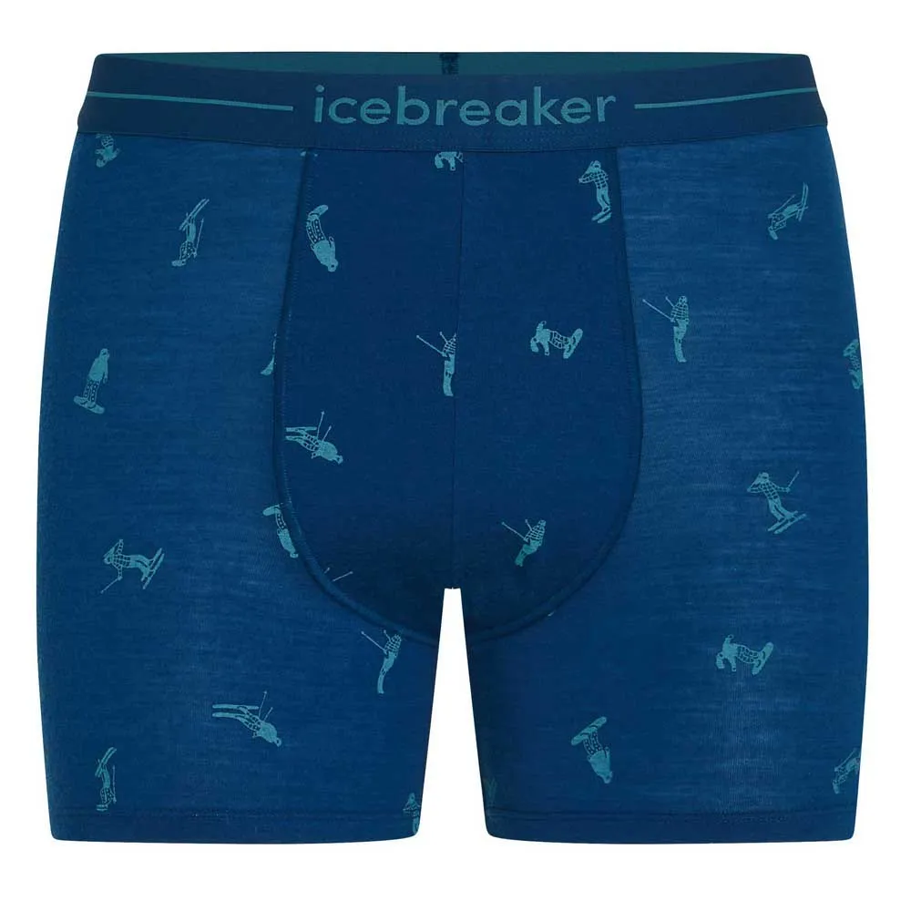 Icebreaker Merino 150 Anatomica Snow Day Boxershorts Icebreaker Merino 150 Anatomica Snow Day Boxershorts