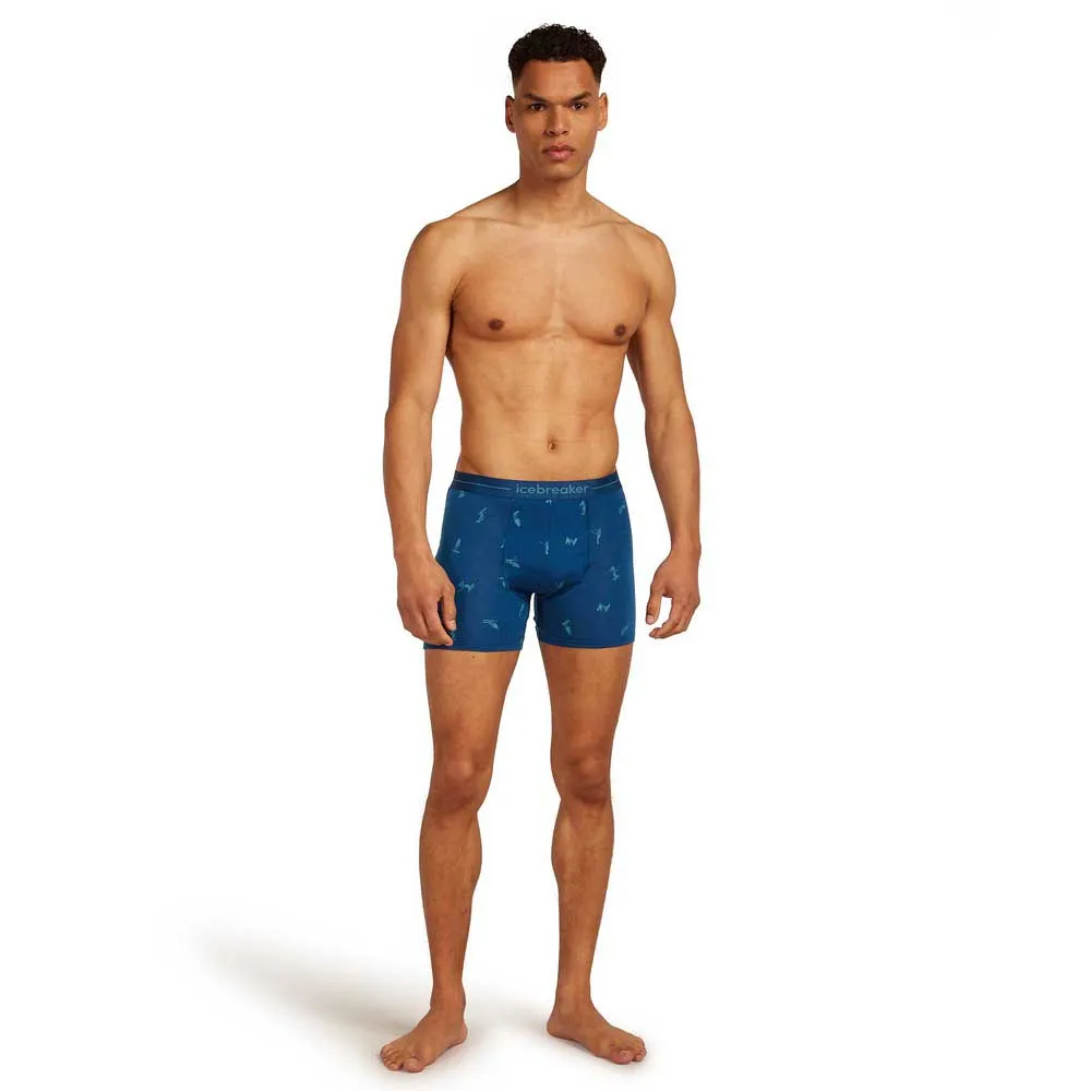 Icebreaker Merino 150 Anatomica Snow Day Boxershorts Icebreaker Merino 150 Anatomica Snow Day Boxershorts