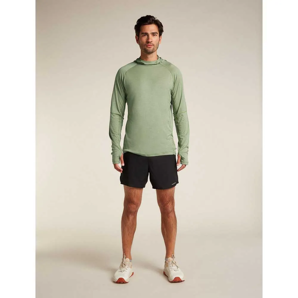 Icebreaker Merino 150 Merinofine Ace Kapuzenpullover, Lichen