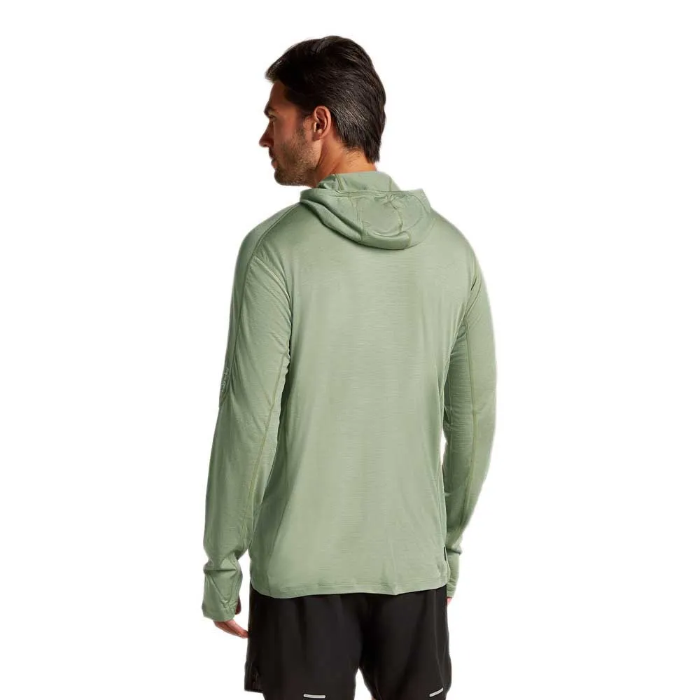Icebreaker Merino 150 Merinofine Ace Kapuzenpullover, Lichen