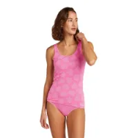 Icebreaker Merino 150 Siren Fresh Ferns Aop Ärmelloses Baselayer