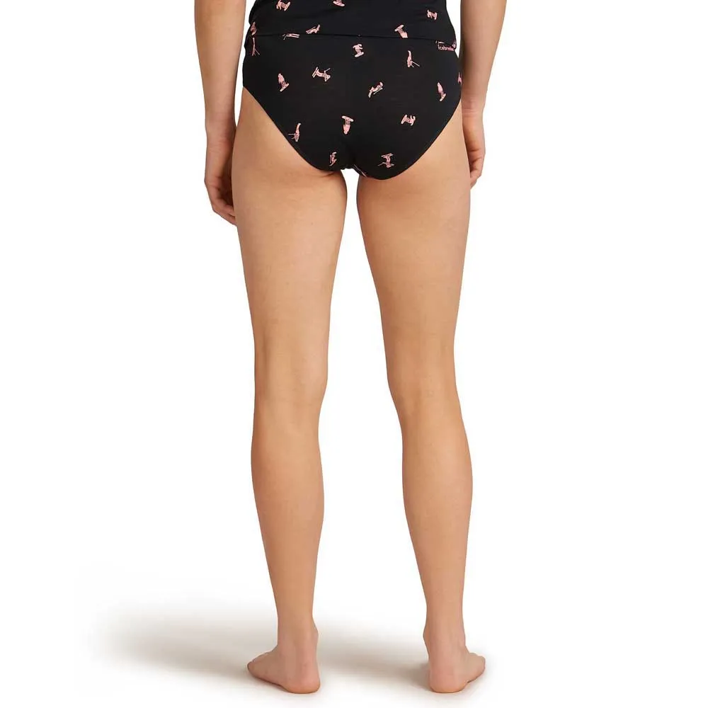 Icebreaker Merino 150 Siren Hipkini Snow Day Slip Icebreaker Merino 150 Siren Hipkini Snow Day Slip