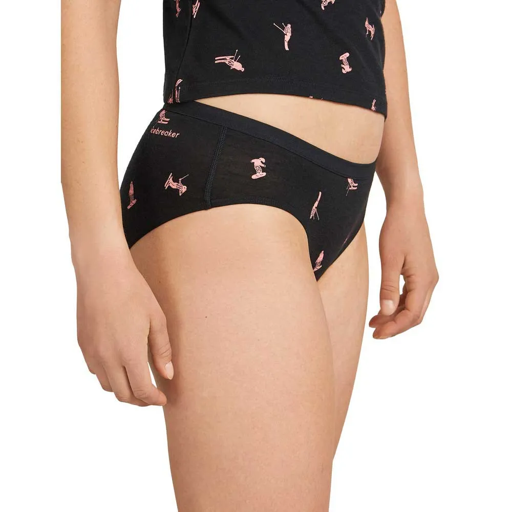 Icebreaker Merino 150 Siren Hipkini Snow Day Slip Icebreaker Merino 150 Siren Hipkini Snow Day Slip