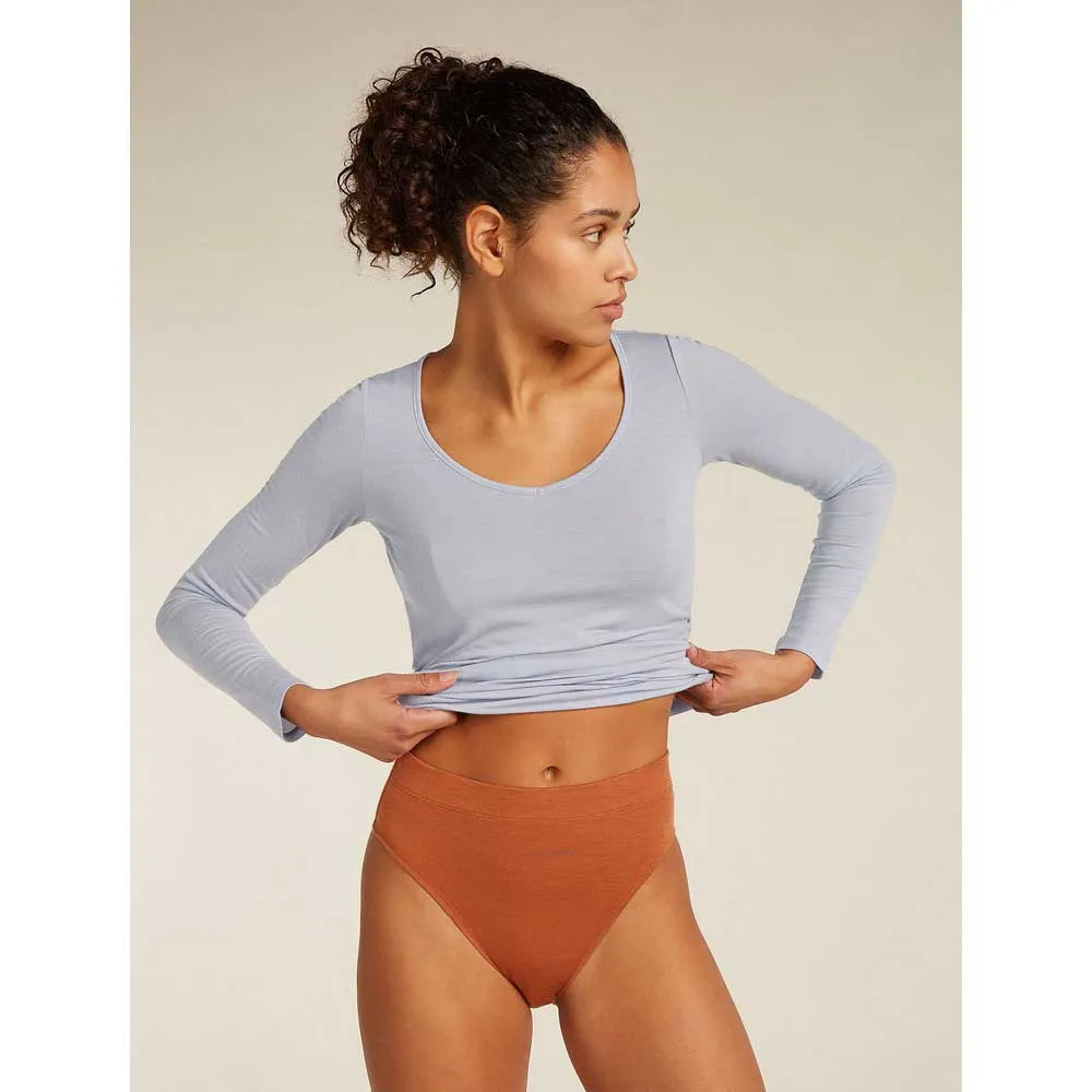 Icebreaker Merino 150 Siren Sweetheart Langarm-baselayer Icebreaker Merino 150 Siren Sweetheart Langarm-baselayer