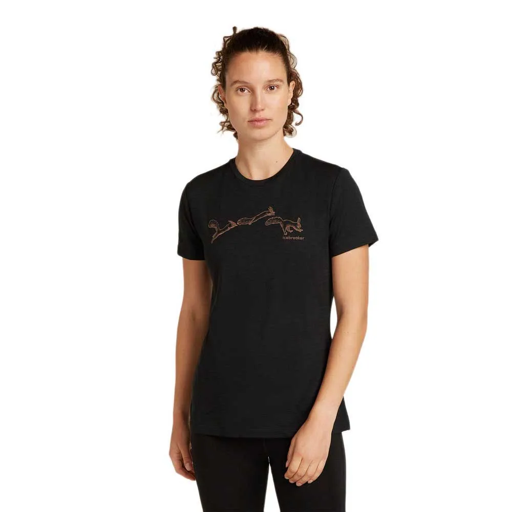 Icebreaker Merino 150 Tech Lite Airbourne Squad Kurzarm-t-shirt