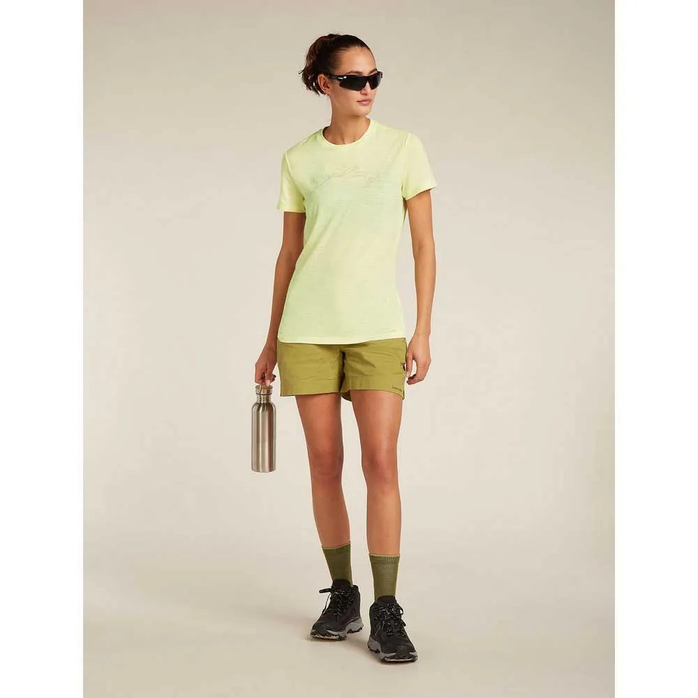 Icebreaker Merino 150 Tech Lite Airbourne Squad Kurzarm-t-shirt