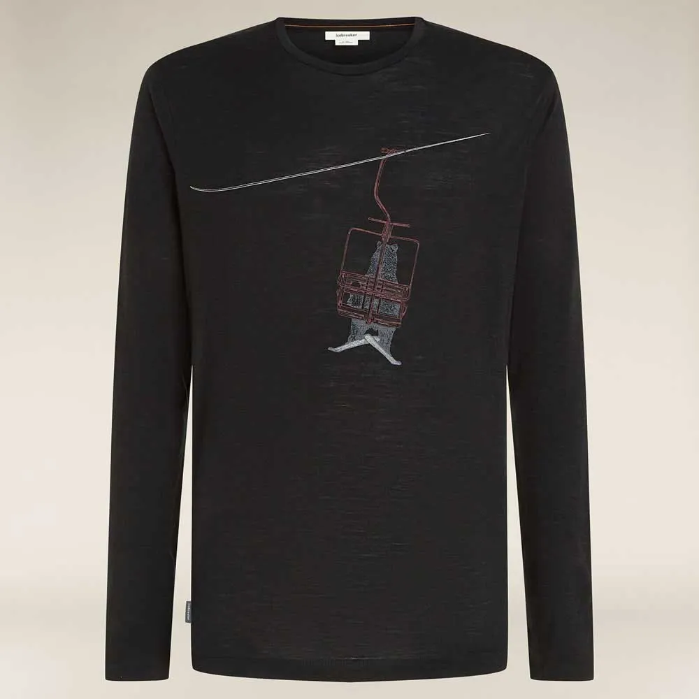 Icebreaker Merino 150 Tech Lite Bear Lift Langarm-t-shirt Icebreaker Merino 150 Tech Lite Bear Lift Langarm-t-shirt