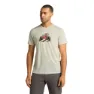 Icebreaker Merino 150 Tech Lite Catch Me Outs Kurzarm-t-shirt, Ashen