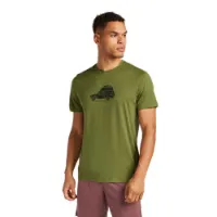Icebreaker Merino 150 Tech Lite Cosy Camper Kurzarm-t-shirt Icebreaker Merino 150 Tech Lite Cosy Camper Kurzarm-t-shirt