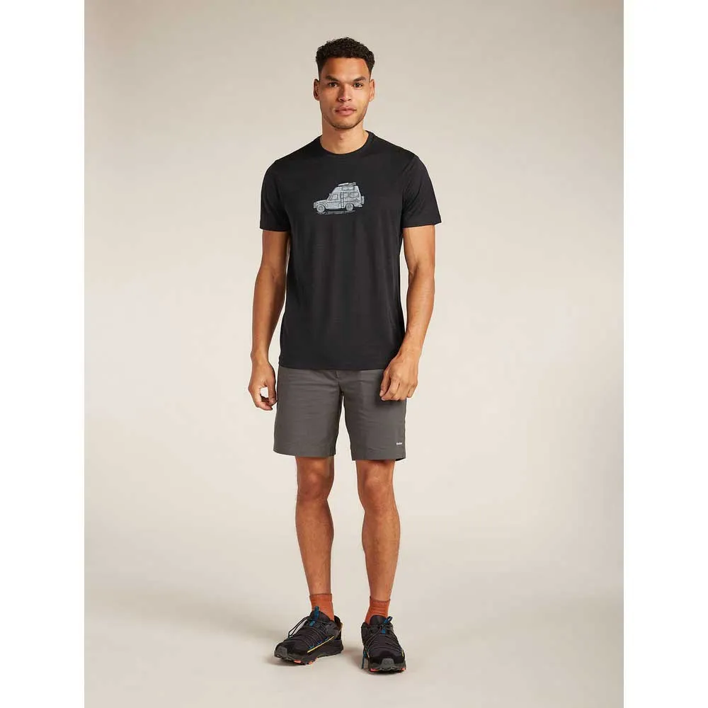 Icebreaker Merino 150 Tech Lite Cosy Camper Kurzarm-t-shirt