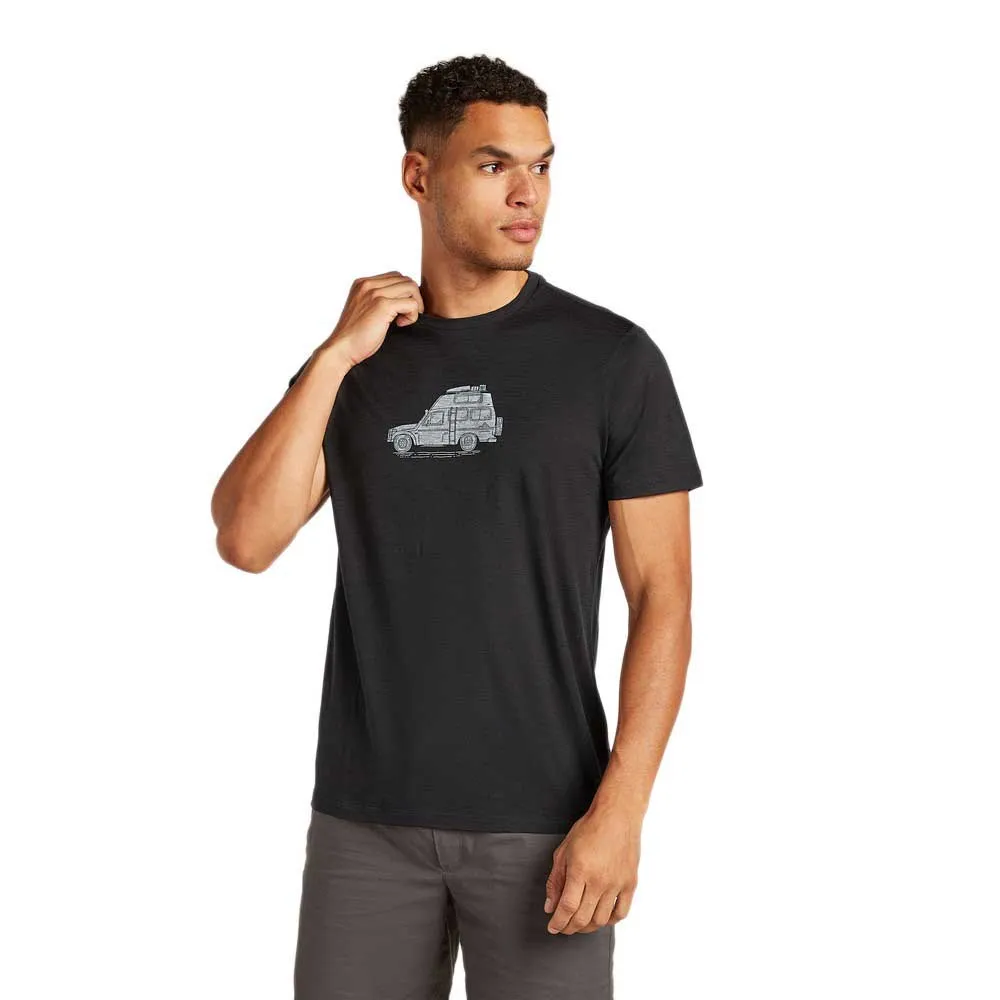 Icebreaker Merino 150 Tech Lite Cosy Camper Kurzarm-t-shirt