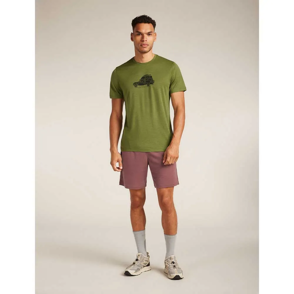 Icebreaker Merino 150 Tech Lite Cosy Camper Kurzarm-t-shirt