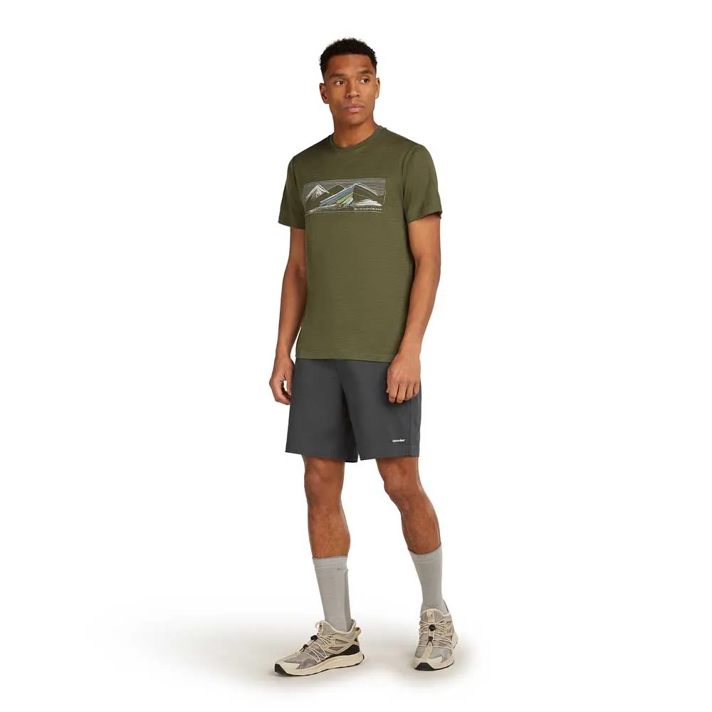 Icebreaker Merino 150 Tech Lite Highland Kurzarm-t-shirt
