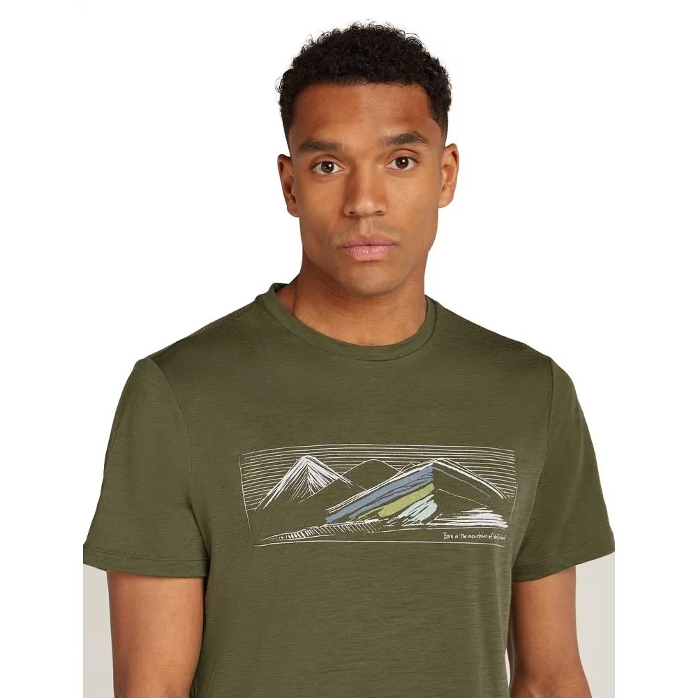 Icebreaker Merino 150 Tech Lite Highland Kurzarm-t-shirt