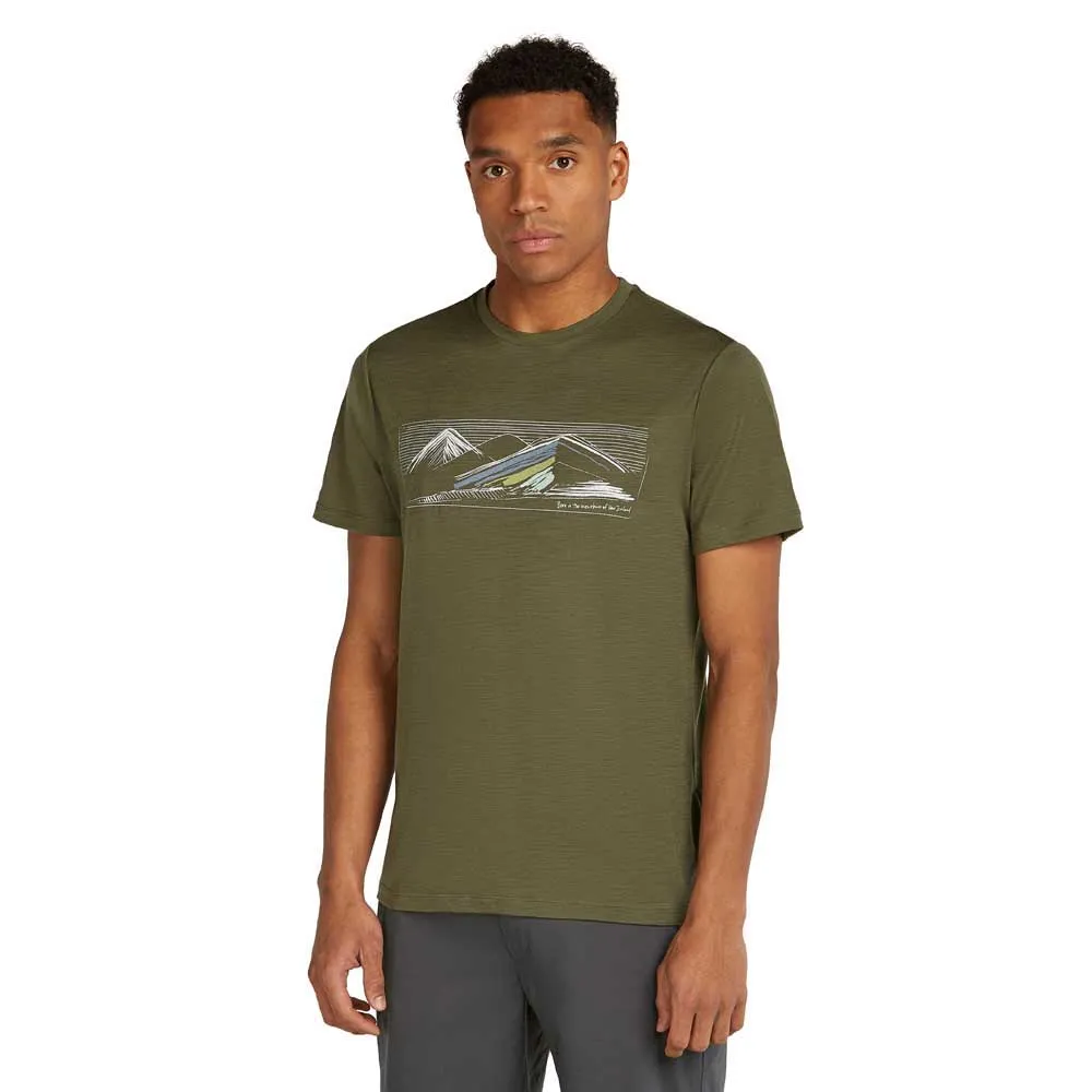 Icebreaker Merino 150 Tech Lite Highland Kurzarm-t-shirt