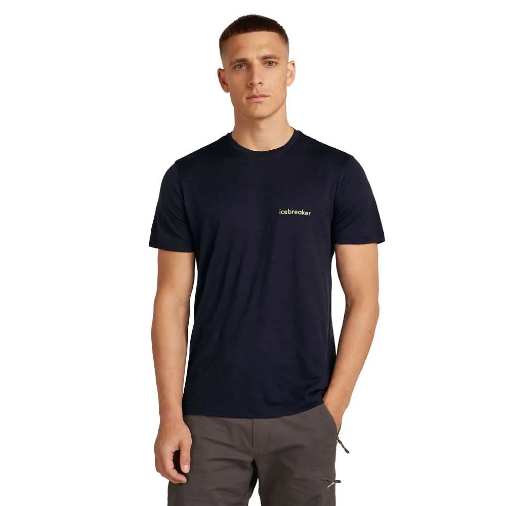 Icebreaker Merino 150 Tech Lite Ib Wordmark Kurzarm-t-shirt Icebreaker Merino 150 Tech Lite Ib Wordmark Kurzarm-t-shirt