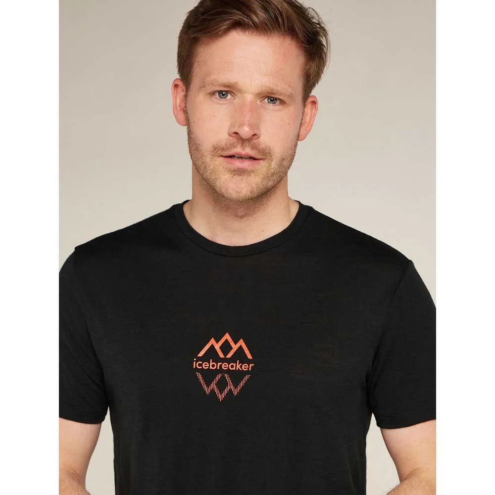 Icebreaker Merino 150 Tech Lite Iii Logo Reflections Kurzarm-t-shirt