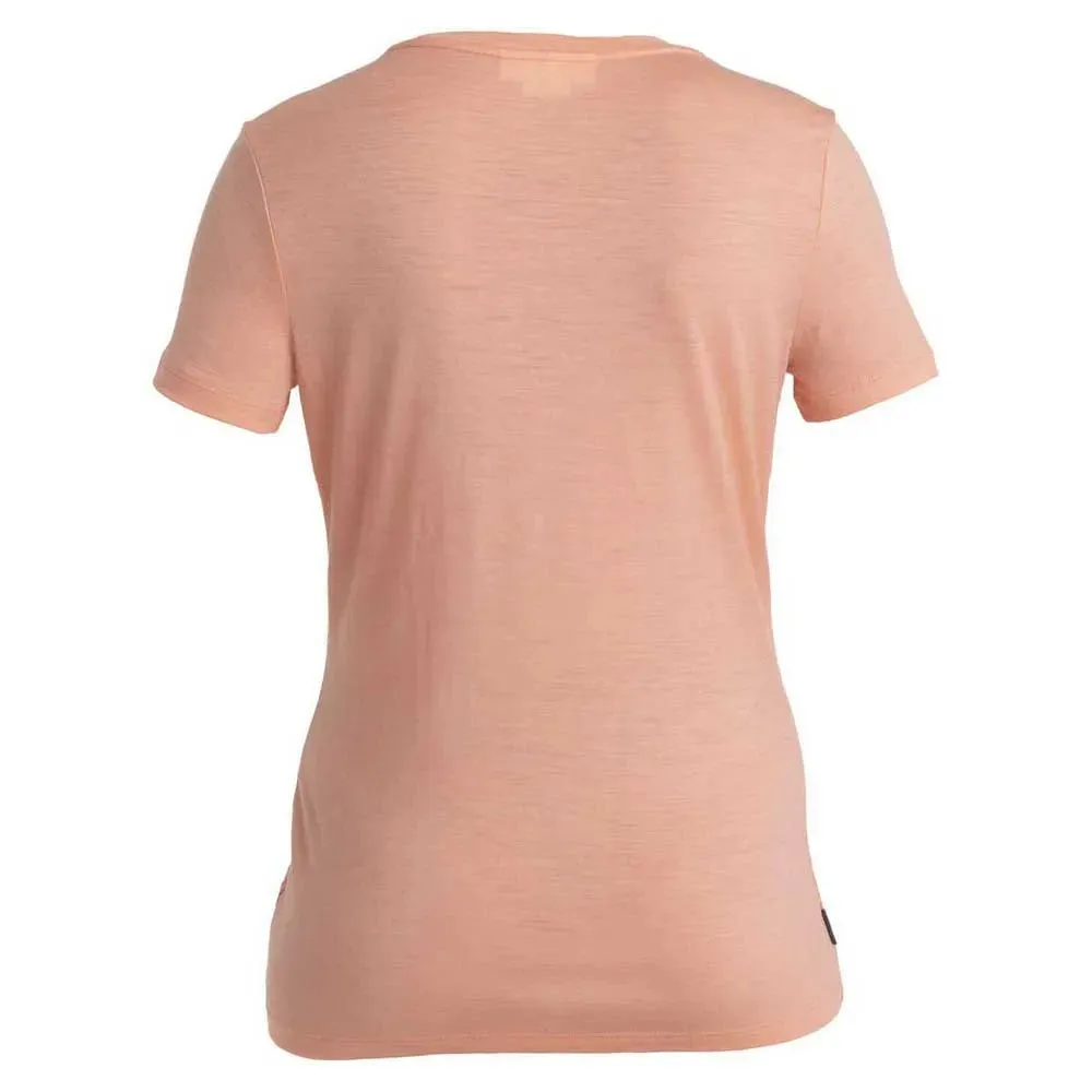 Icebreaker Merino 150 Tech Lite Iii Scoop Through The Woods Kurzarm-t-shirt, Glow Icebreaker Merino 150 Tech Lite Iii Scoop Through The Woods Kurzarm-t-shirt, Glow