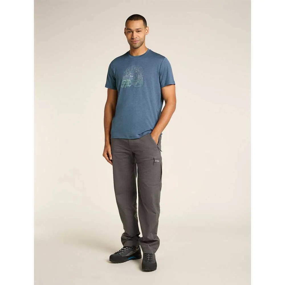 Icebreaker Merino 150 Tech Lite Iii Van Camp Kurzarm-t-shirt Icebreaker Merino 150 Tech Lite Iii Van Camp Kurzarm-t-shirt